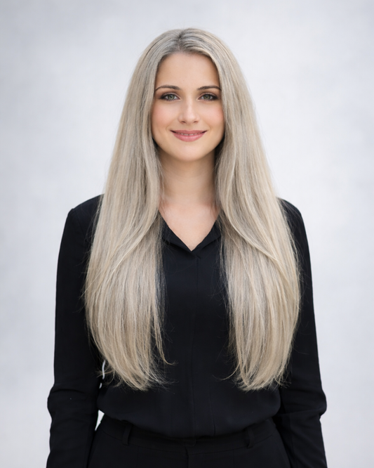 Nano-Tip 18" 25g Single Donor Virgin - #1111 Western Ash Blonde by Giacomo Forbes
