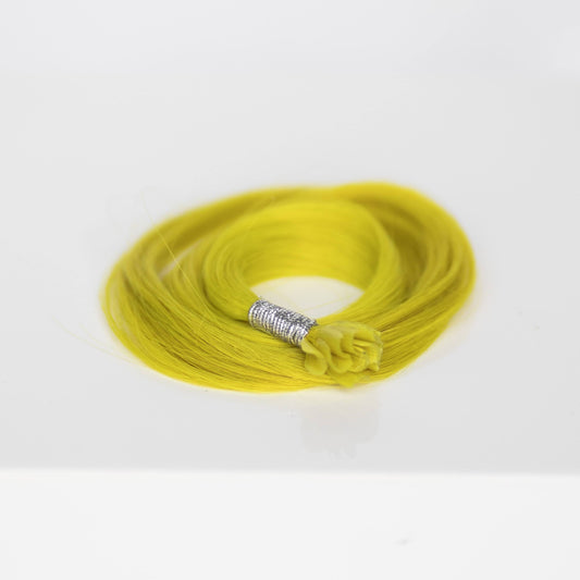 K-Tips 18” 10 grams (10 Pack) Professional Hair Extensions VIVIDS #45/67 VIVID Yellow by Martha Nicola