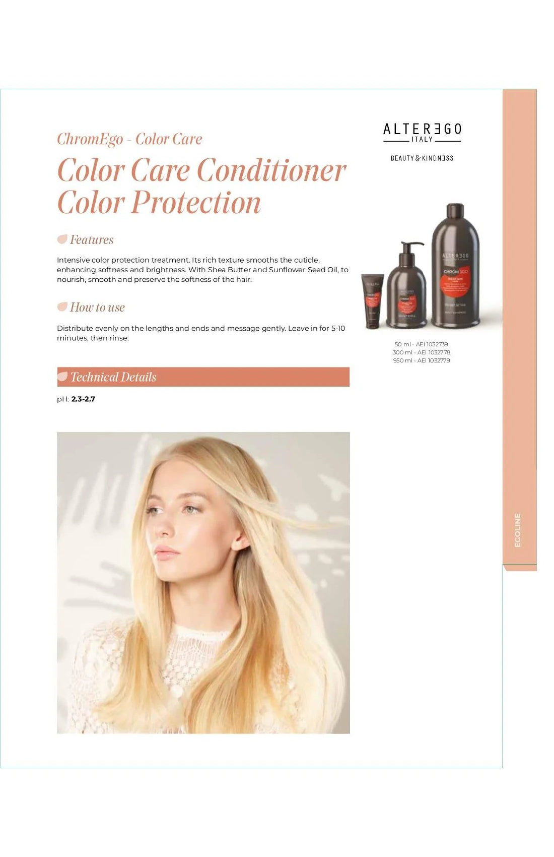 Alter Ego Italy ChromEgo — Color Care Protection Mask / 50 ML / 1.69 oz