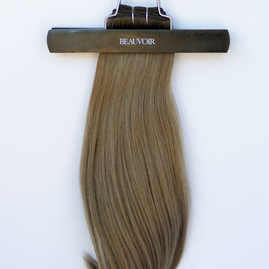 Machine-Tied Weft 16" 150g Single Donor Virgin - #45/66 Chloé