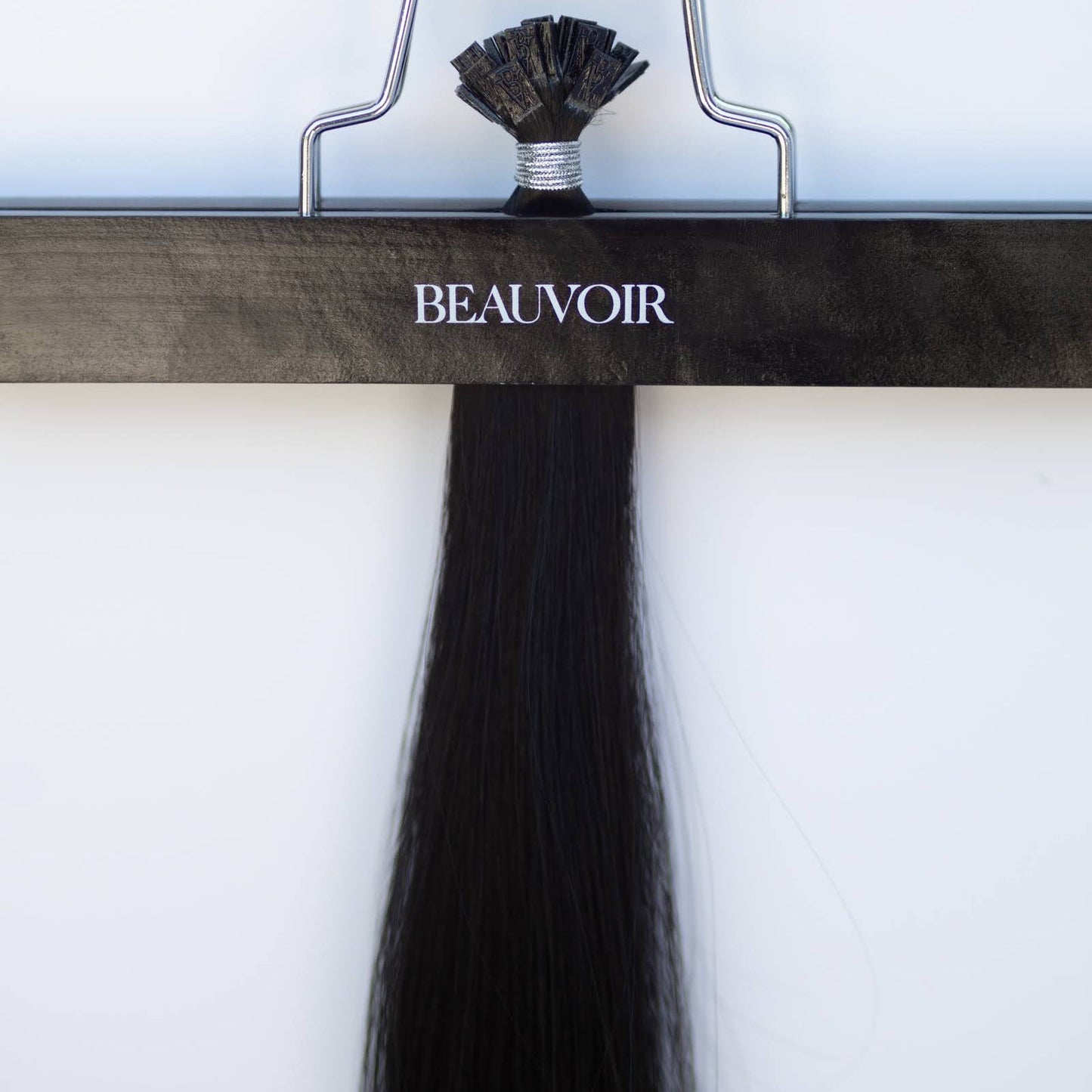 K-Tip 18" 25g Pro Blend Hair Extensions - #1 Noir (aka Jet Black)