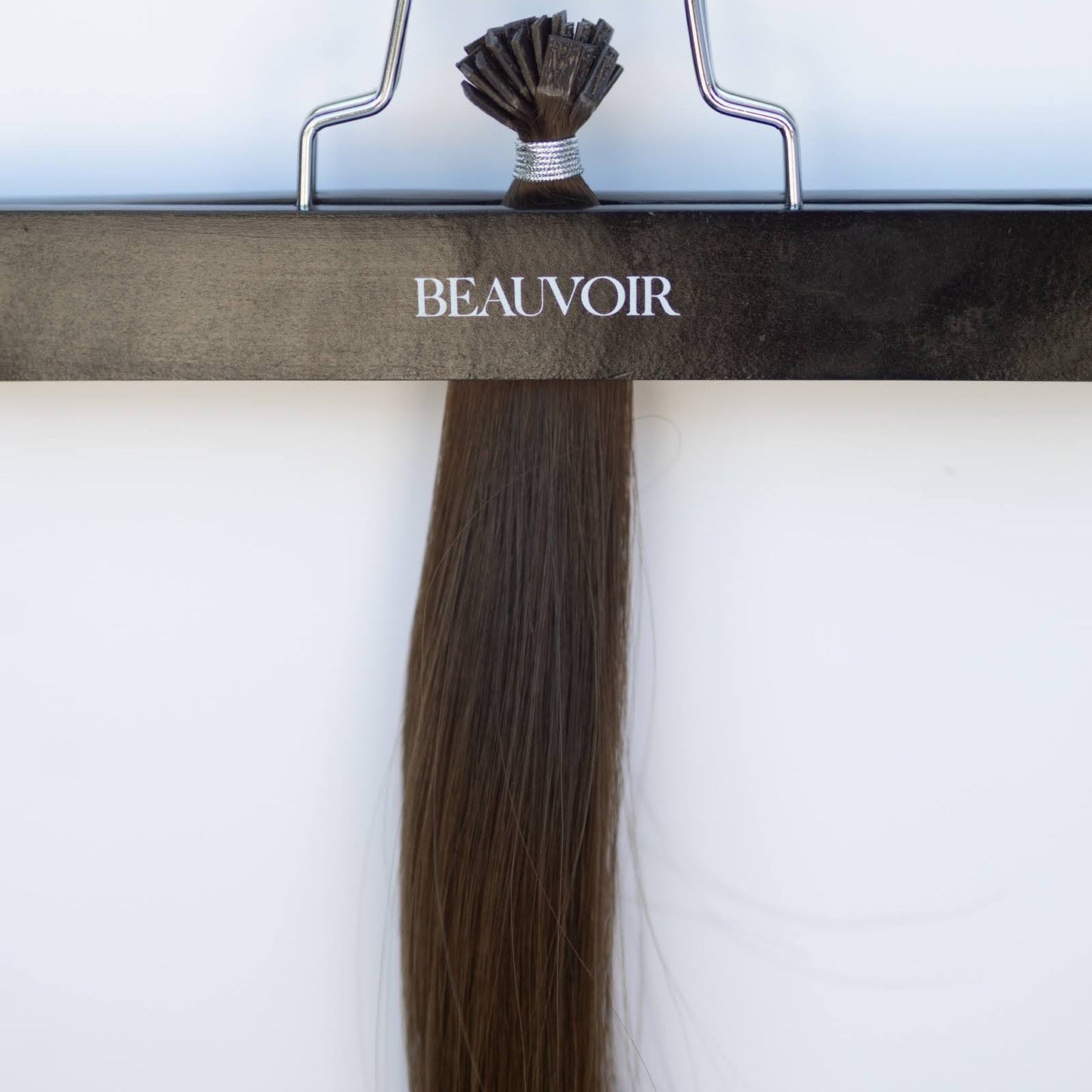 K-Tip 18" 25g Pro Blend Hair Extensions - #2 Dark Chocolate (aka Dark Brown)