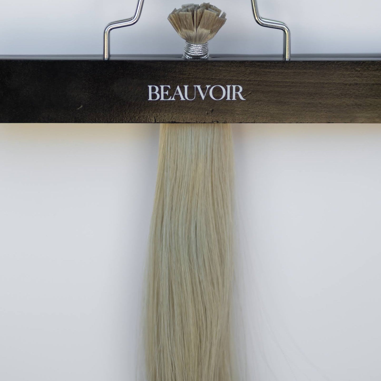 K-Tip 22" 25g Pro Blend Hair Extensions - #66 Pinot Grigio (aka Icy Silver)