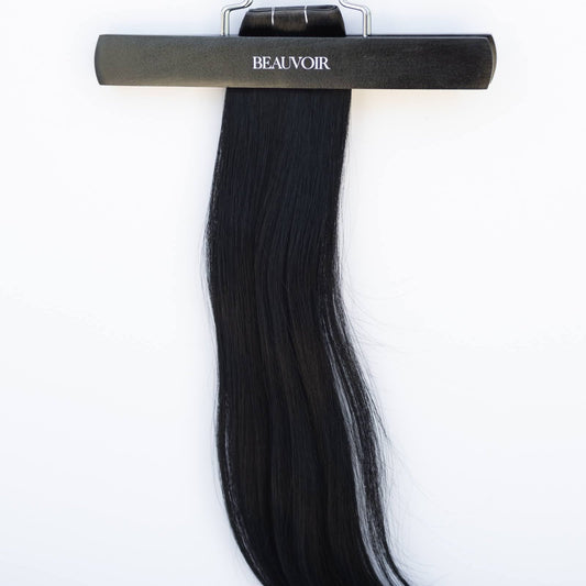 Butterfly Weft 24" 75g Pro Blend - #1 Noir (aka Jet Black)