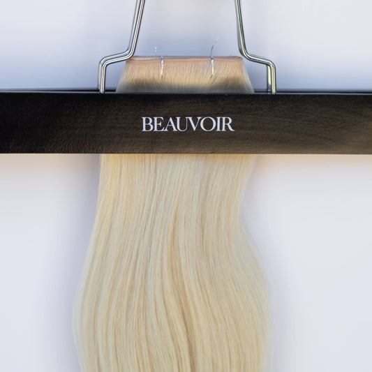 Butterfly Weft 24" 75g Pro Blend - #80 Hollywood Blonde (aka White Blonde/Platinum)