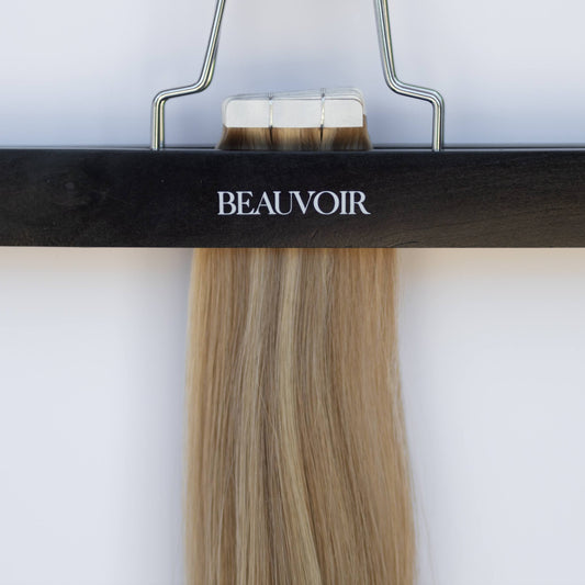 Tape-In 22" 50g Pro Blend Hair Extensions - #4/27 Chocolate Brulé