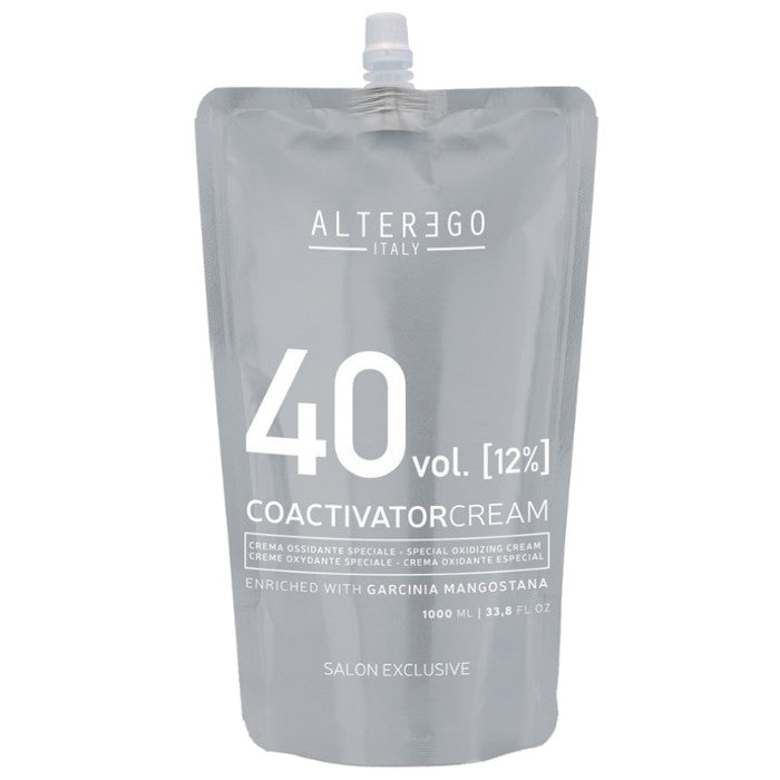 ALTER EGO ITALY - Co-activator Cream Oxidizer (Developer) 1000ml (5vol, 10vol, 20vol, 30vol, 40vol)