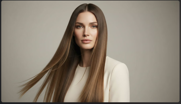 Machine-Tied Weft 20" 145g Pro Blend Hair Extensions - #1B/2/6 Dark Chocolate Caramel (aka Piano Key Chocolate Drip)