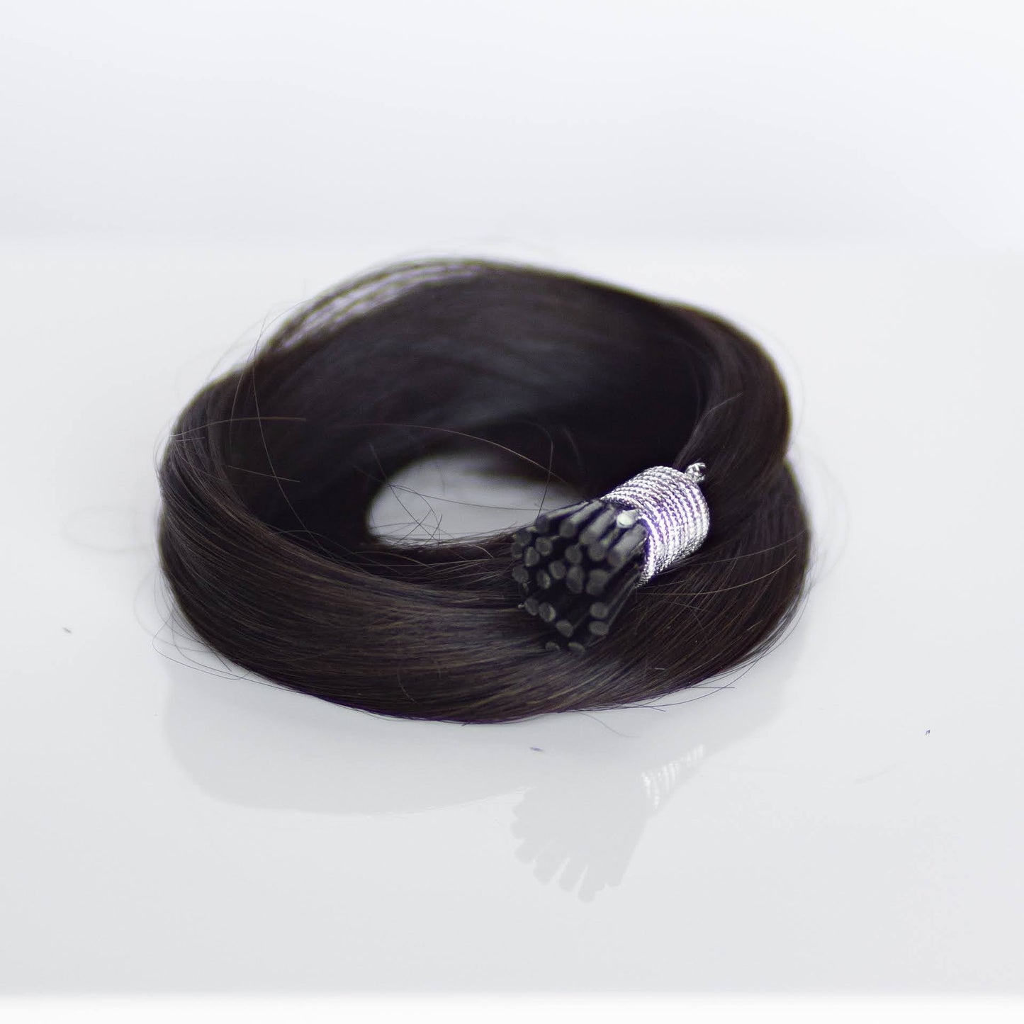 I-Tip 22" 25g Professional Hair Extensions - #1B Midnight (aka Off Black)