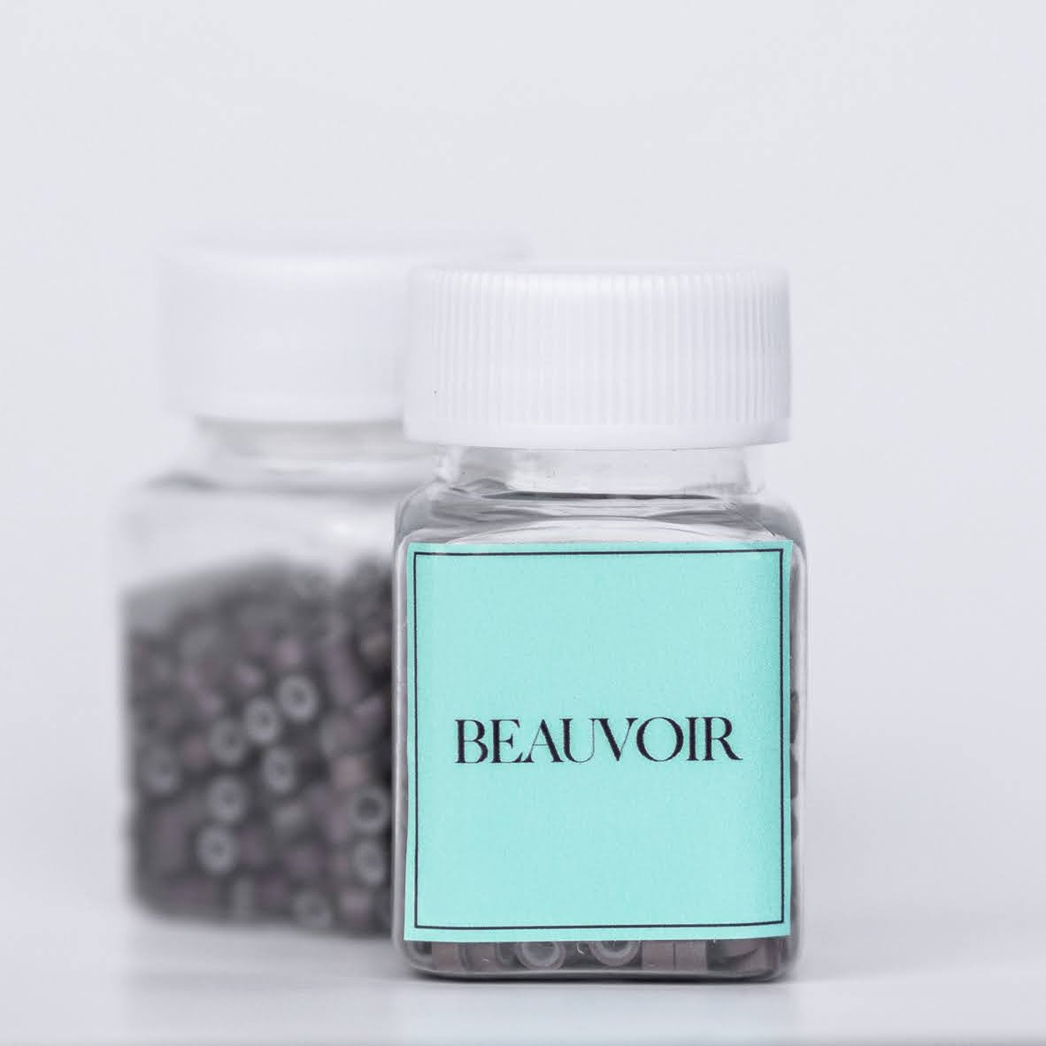 Sew-In Extension Beads - Aluminum Beads: Silicone Lined - 500 Count