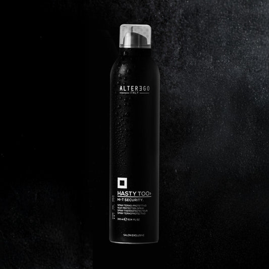 Alter Ego Italy Create & Texturize — HI-T SECURITY - Heat Protection Spray / 295 ML / 10 oz — current manufacturer product photo — SKU AEUSA09451