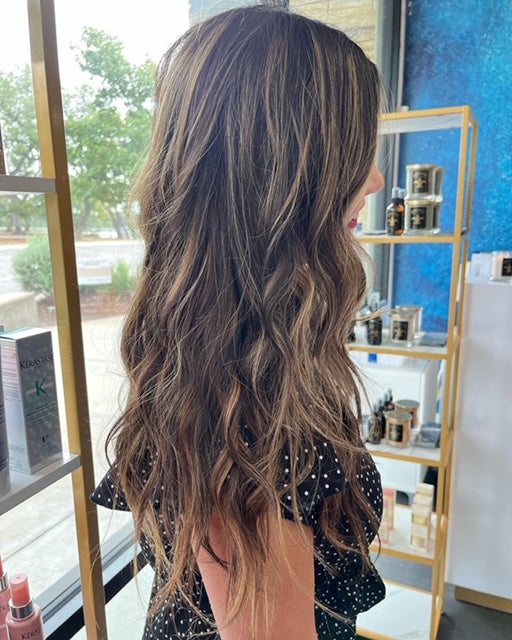 I-Tip 18" 25g Single Donor Virgin - Chocolate Brown Highlight #4/27