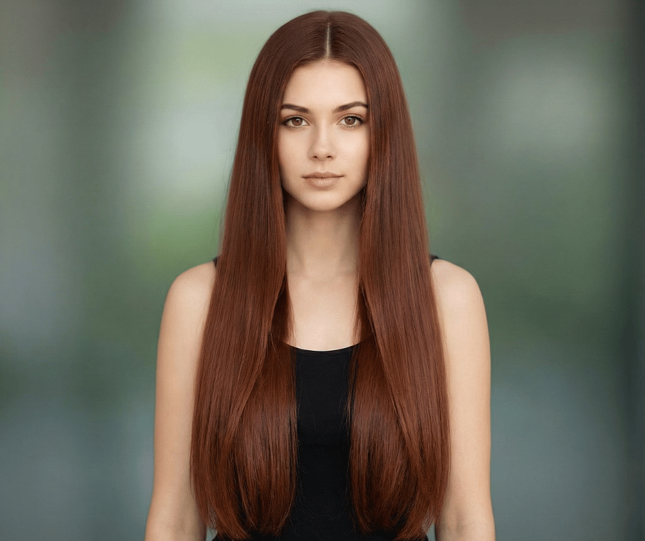 K-Tip 18" 25g Pro Blend Hair Extensions - #550 Rouge (aka Cinnamon Mocha)