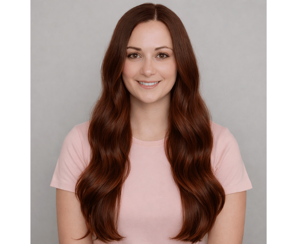 Tape-In 22" 50g Professional Hair Extensions - #550 Rouge (aka Cinnamon Mocha)