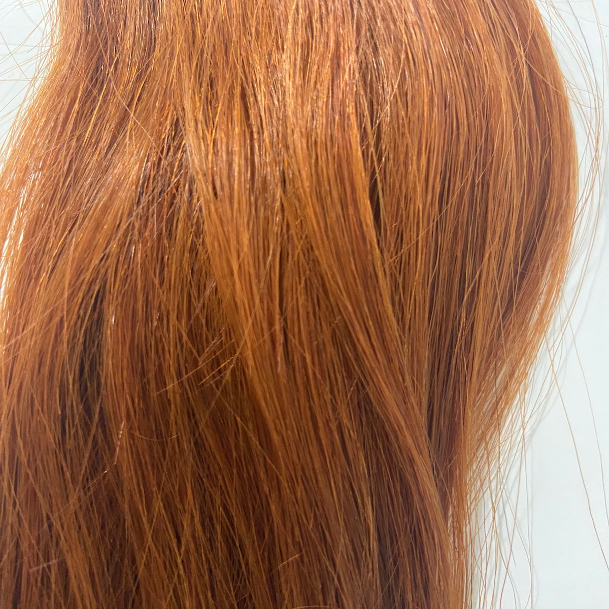 Machine-Tied Weft 22" 160g Single Donor Virgin - #570 Sunset (aka Pumpkin Spice)