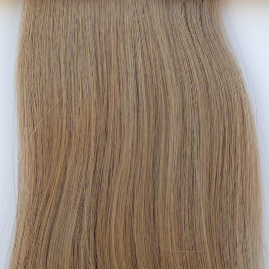 Tape-In 22" 50g Professional Hair Extensions - #6 Cinnamon Brown (aka Chestnut Brown)