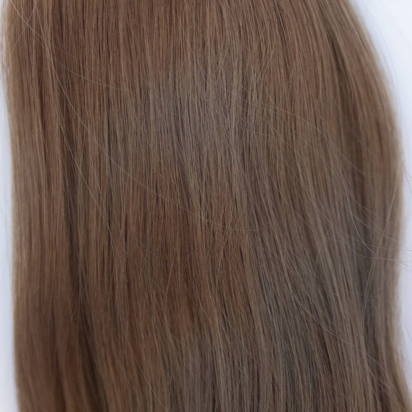 Genius (Micro) Weft 22" 88g Pro Blend Hair Extensions - #8 Whiskey Brown (aka Ash Brown)