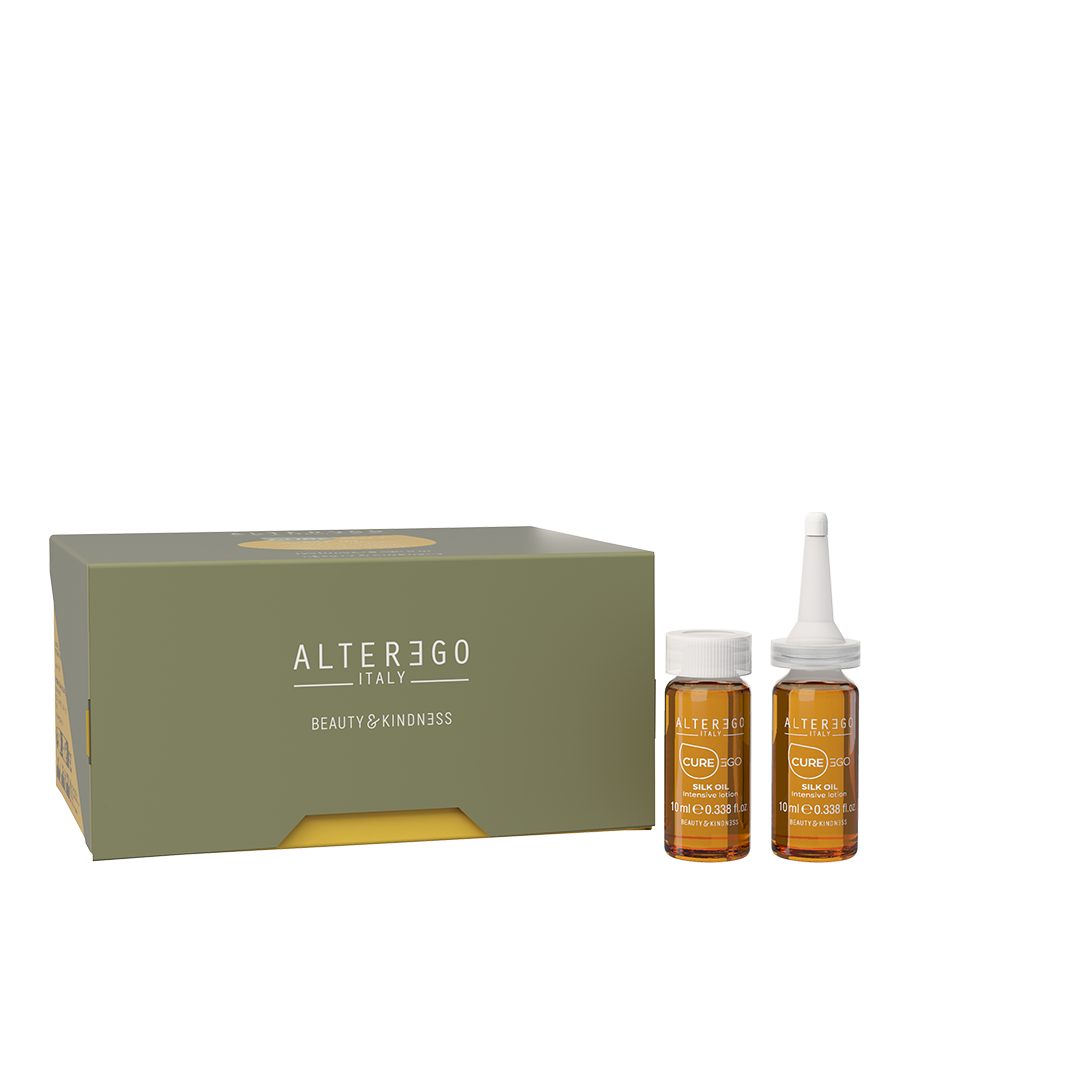 Alter Ego Italy CureEgo — Silk Oil Intensive Treatment - 12x10 ml / 12 x 0.33 oz — current manufacturer product photo — SKU 1032771