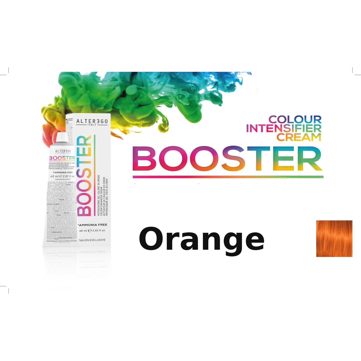 Alter Ego Italy Booster Orange ammonia-free colour intensifier cream