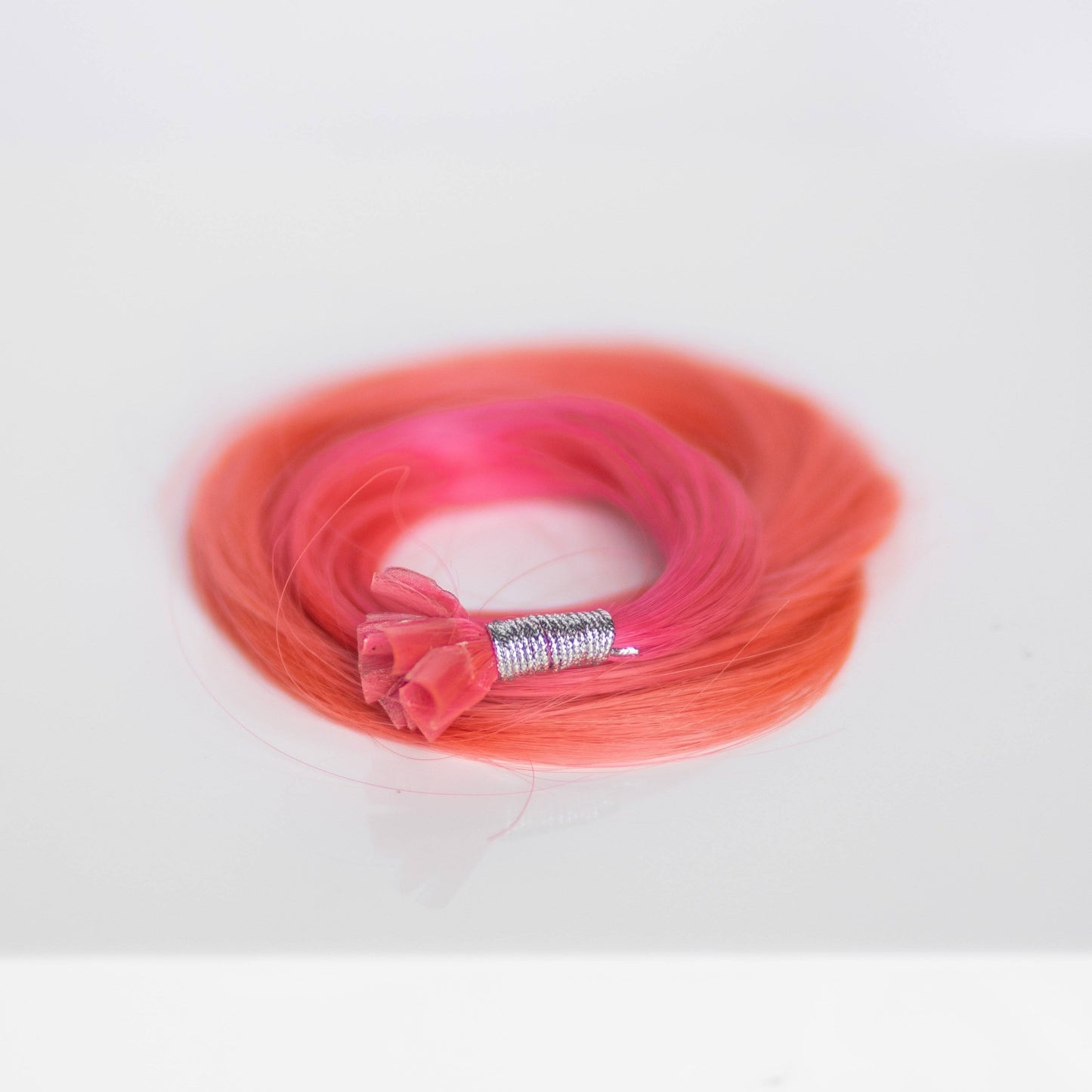 K-Tips 18” 10 grams (10 Pack) Professional Hair Extensions VIVIDS  #54/36 Ombré Dark Pink (dark pink on top to light on bottom) by Garyn Santos