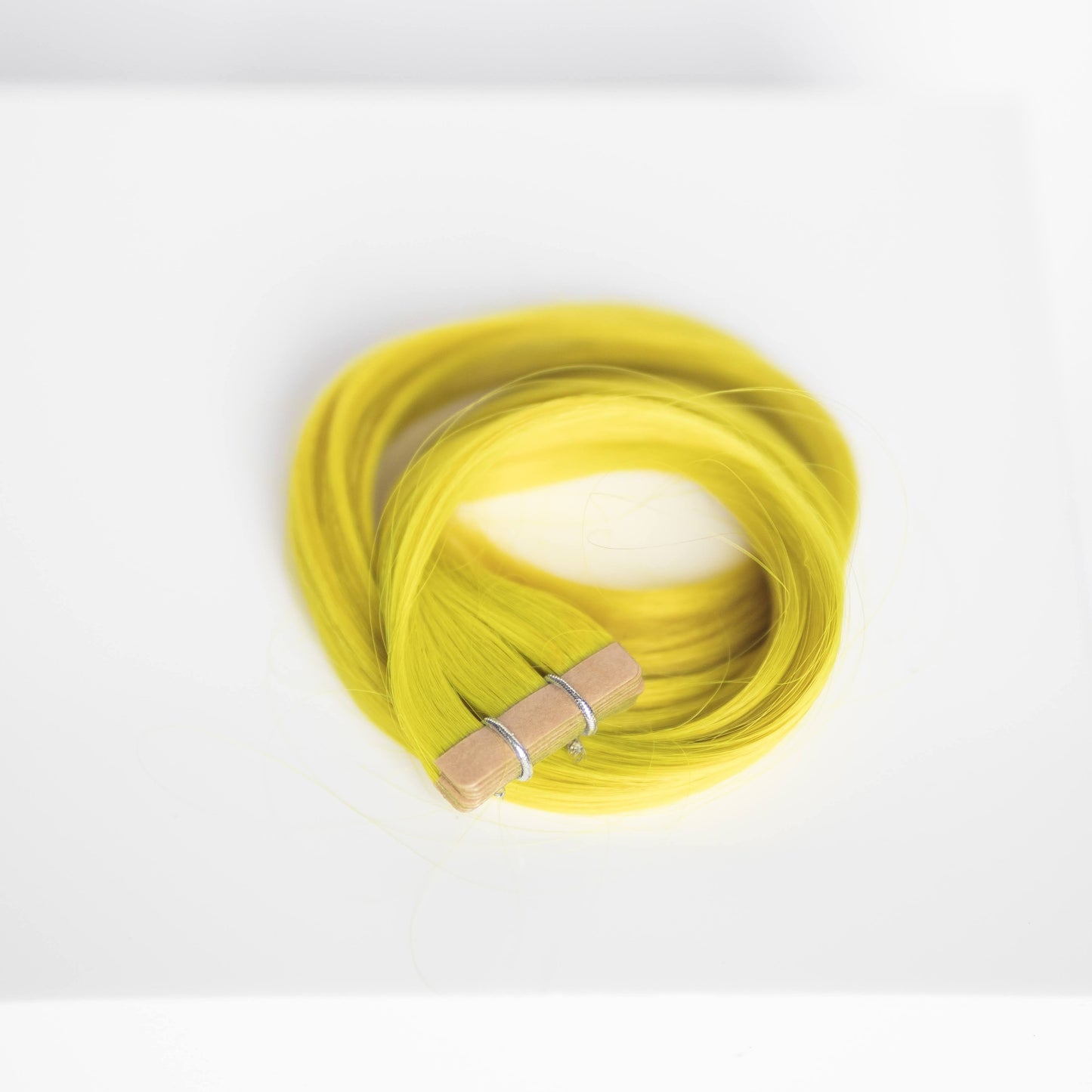 Tape-In 18” 25 grams (10 Pack) Professional Hair Extensions VIVIDS  #45/67 VIVID Yellow by Martha Nicola