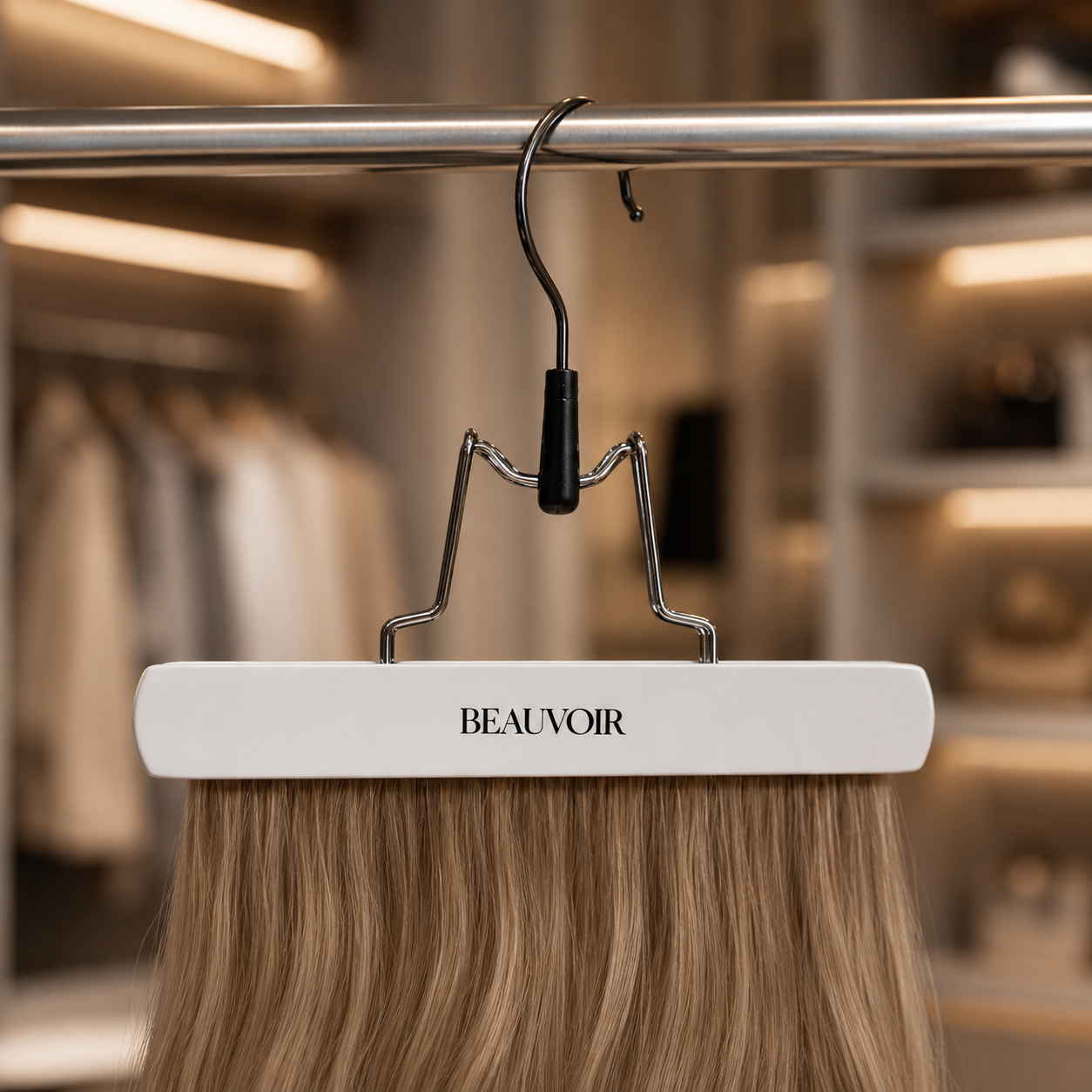 Beauvoir White Hangers — 5 Pack