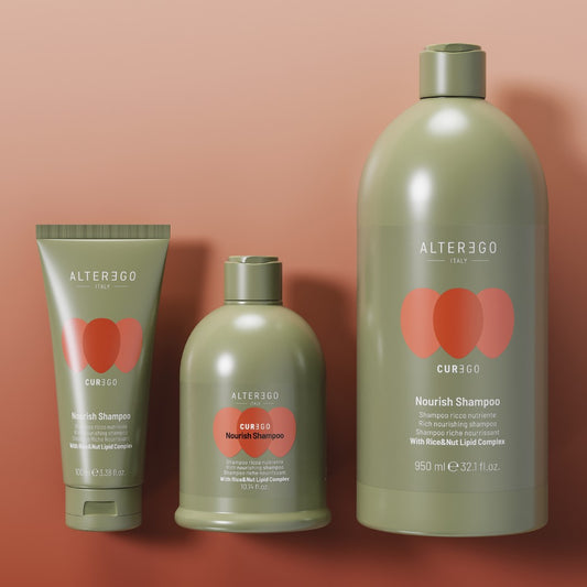 Alter Ego Italy — EGOLINE - CureEgo - Nourish - Nourish Shampoo - 300 ml / 10.14 oz — current manufacturer product photo — SKU 1046159