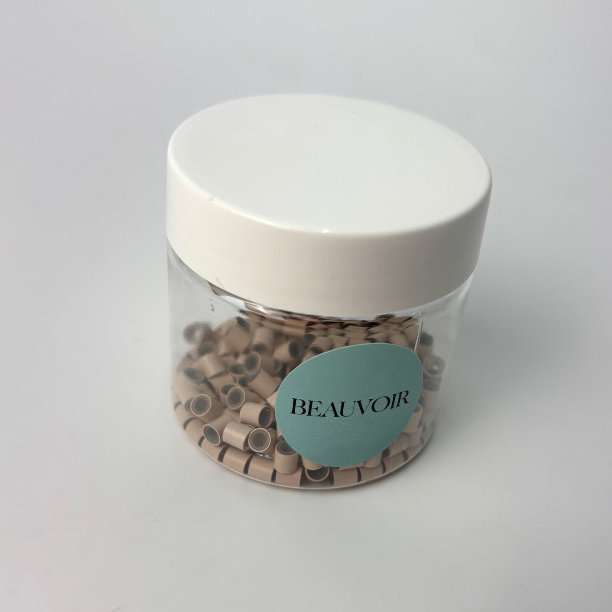 Copper Silicone Micro Ring Beads
