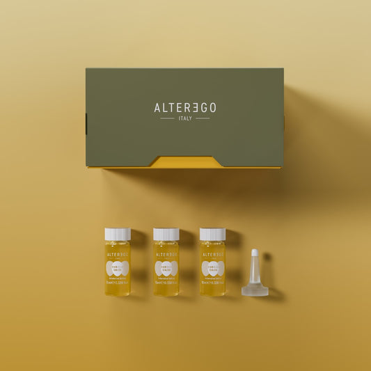 Alter Ego Italy CureEgo — Silk Oil Illuminating Treatment - 12x10 ML / 12 x 0.33 oz — current manufacturer product photo — SKU 1032770