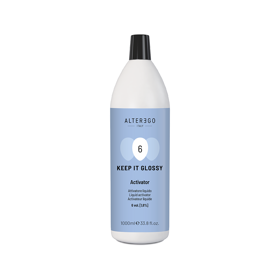 Alter Ego Italy Keep It Glossy — Activator 6 Vol. / 1000 ML / 33.81 oz — current manufacturer product photo — SKU 1088423