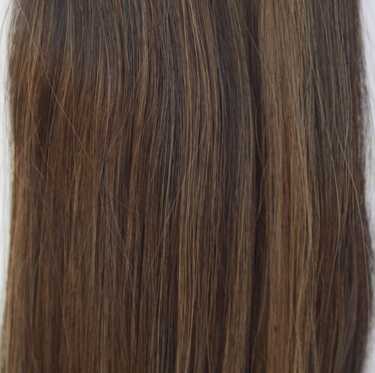 Nano-Tip 18" 25g Professional Hair Extensions - #1b/2/6 Dark Chocolate Caramel