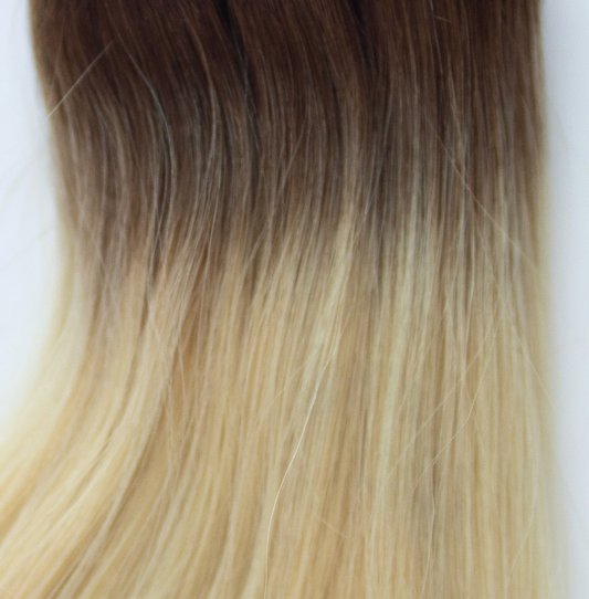 Butterfly Weft 20" 60g - #T3/60 Cocoa Rooted Blonde