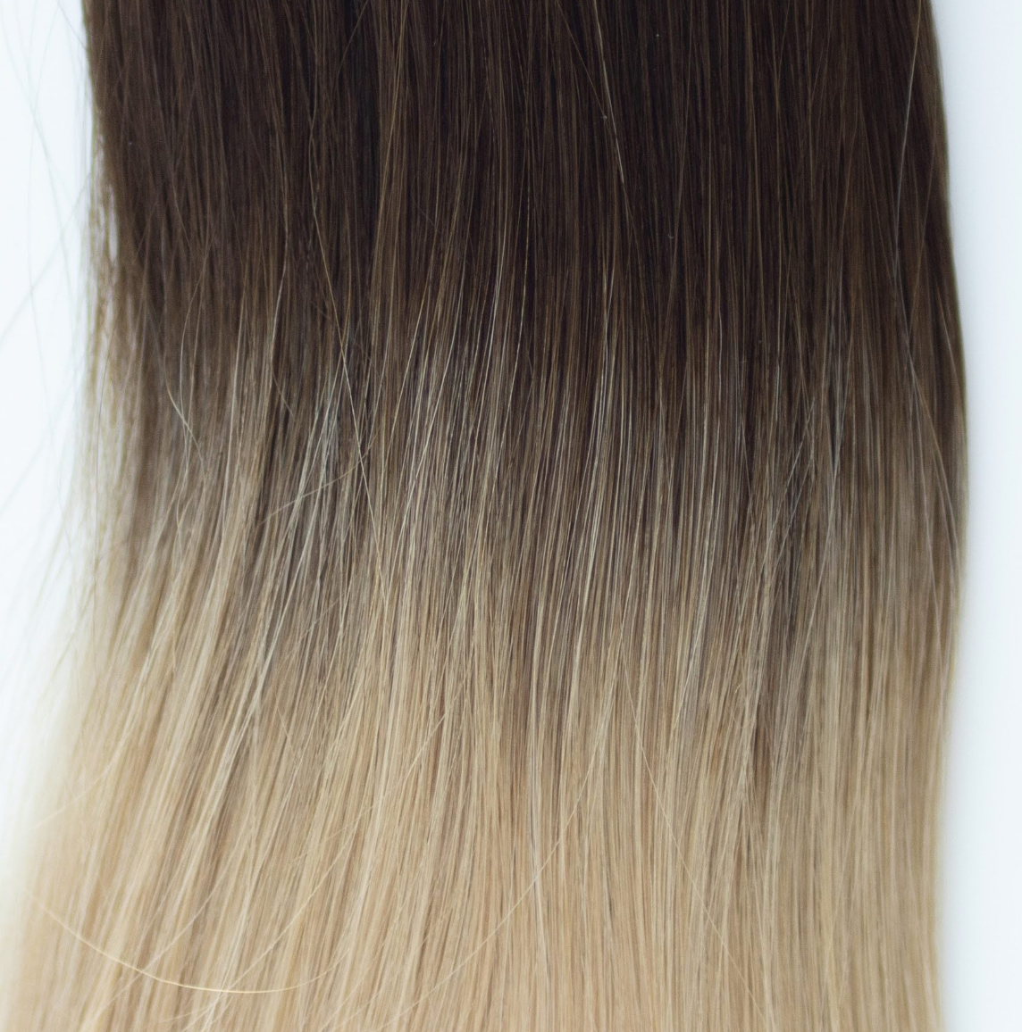Tape-In 22" 50g Single Donor Virgin - #2/18 Café Noir Balayage (aka Balayage Dark Brown/Dirty Blonde)