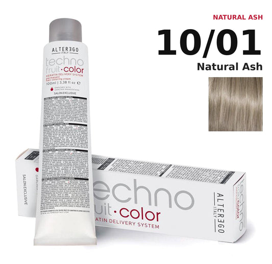 Alter Ego Italy Technofruit Color 10/01 Natural Ash hair color