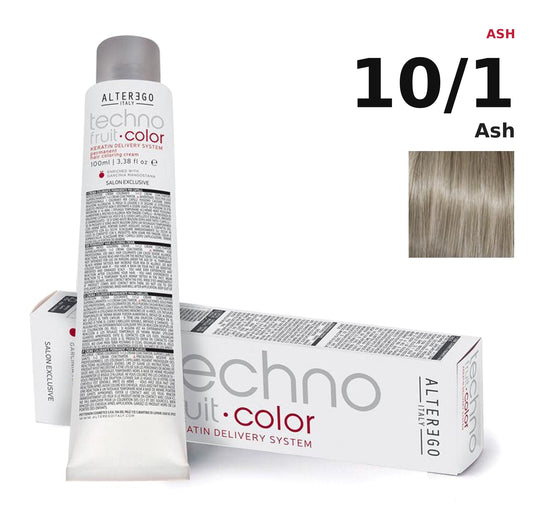 Alter Ego Italy Technofruit Color 10/1 Ash hair color
