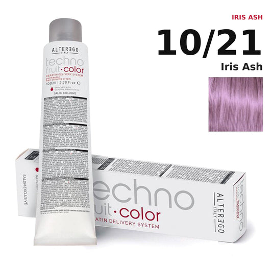 Alter Ego Italy Technofruit Color 10/21 Iris Ash hair color
