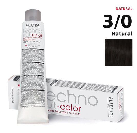 Alter Ego Italy Technofruit Color 3/0 Natural hair color