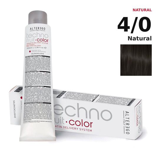 Alter Ego Italy Technofruit Color 4/0 Natural hair color