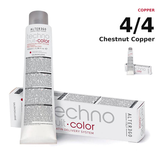 Alter Ego Italy Technofruit Color 4/4 Chestnut Copper hair color