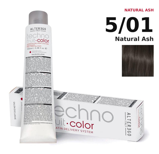 Alter Ego Italy Technofruit Color 5/01 Natural Ash hair color