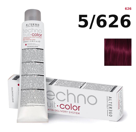 Alter Ego Italy Technofruit Color 5/626 Extra Red hair color