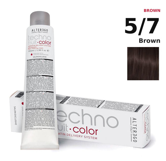 Alter Ego Italy Technofruit Color 5/7 Brown hair color