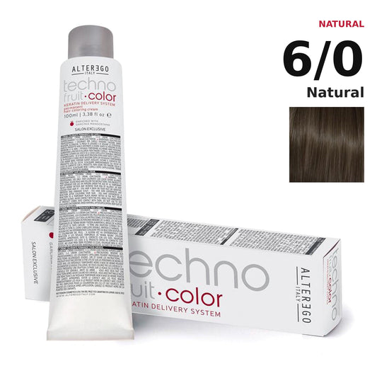 Alter Ego Italy Technofruit Color 6/0 Natural hair color