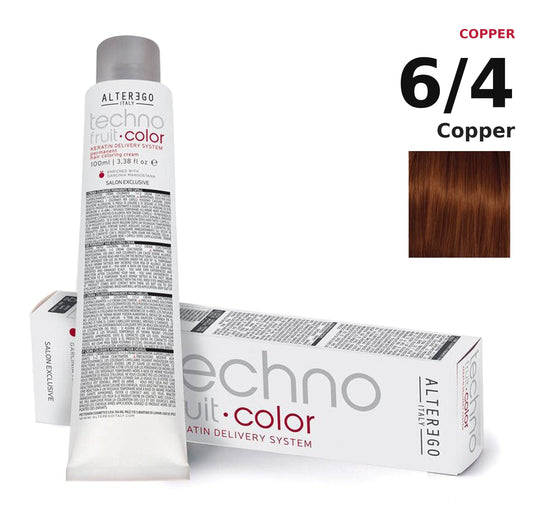 Alter Ego Italy Technofruit Color 6/4 Copper hair color