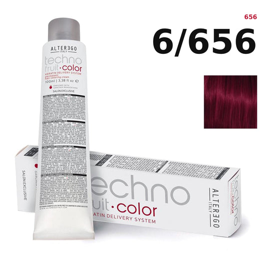 Alter Ego Italy Technofruit Color 6/656 Extra Red hair color