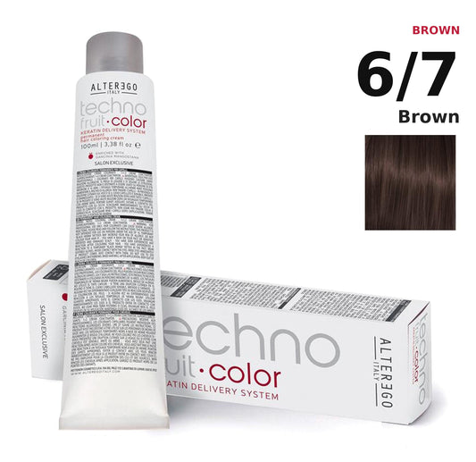Alter Ego Italy Technofruit Color 6/7 Brown hair color