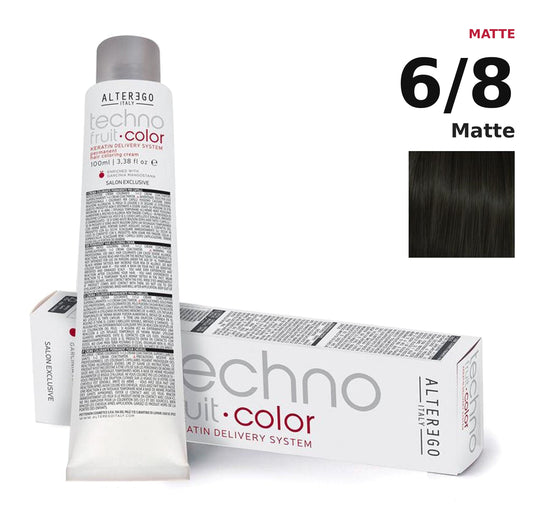 Alter Ego Italy Technofruit Color 6/8 Matte hair color