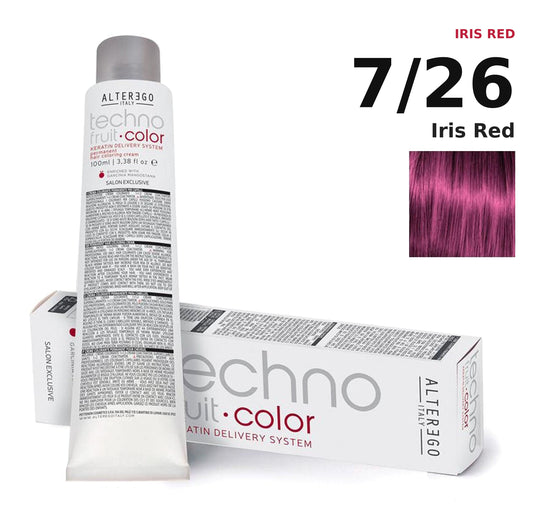 Alter Ego Italy Technofruit Color 7/26 Iris Red hair color