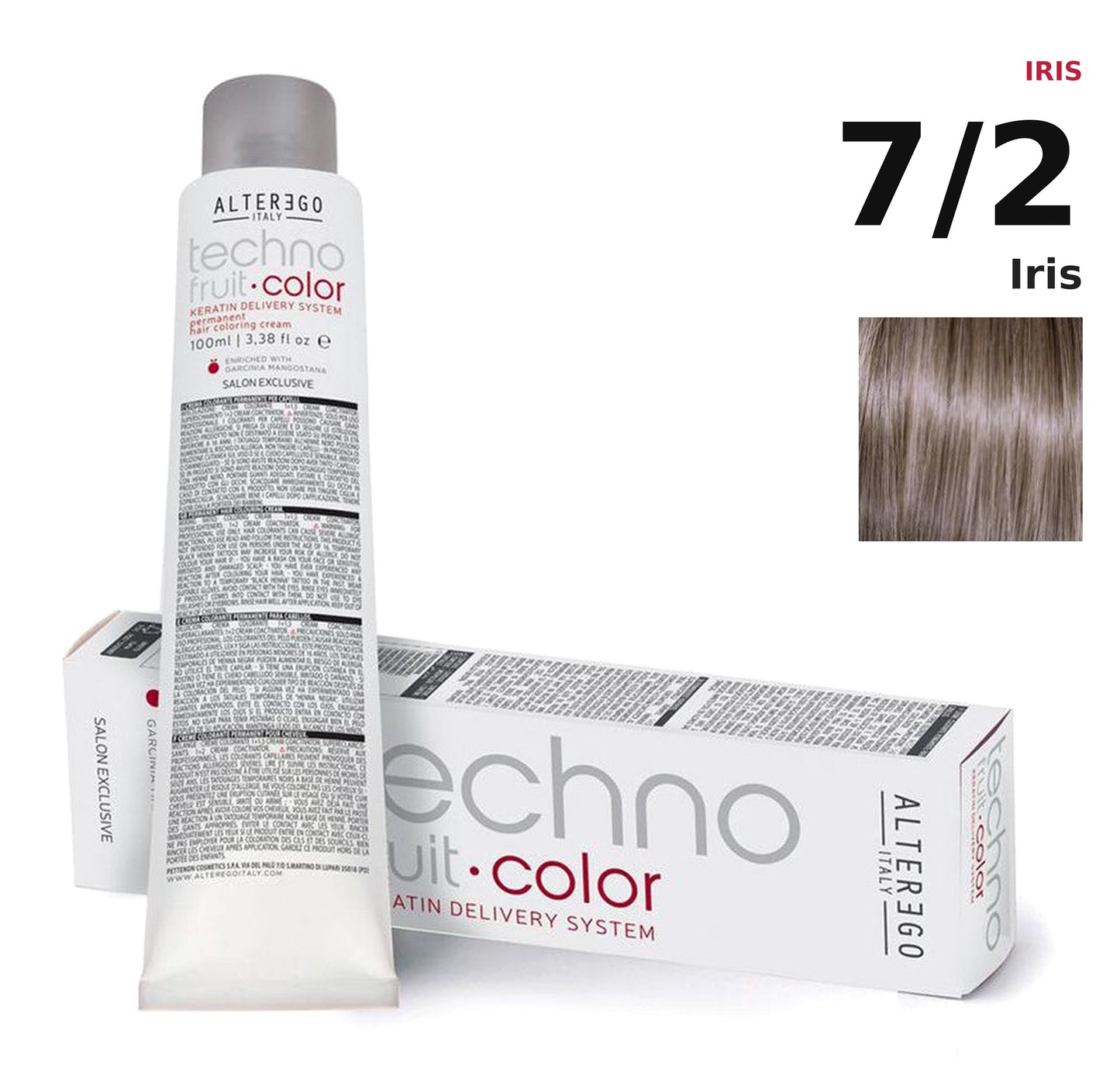 Alter Ego Italy Technofruit Color 7/2 Iris hair color