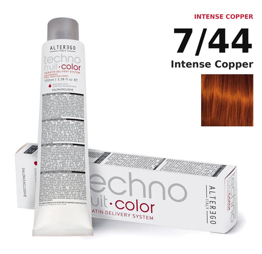 Alter Ego Italy Technofruit Color 7/44 Intense Copper hair color